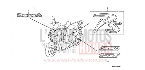 MARK (PES125/PES150) PES1258 de 2008